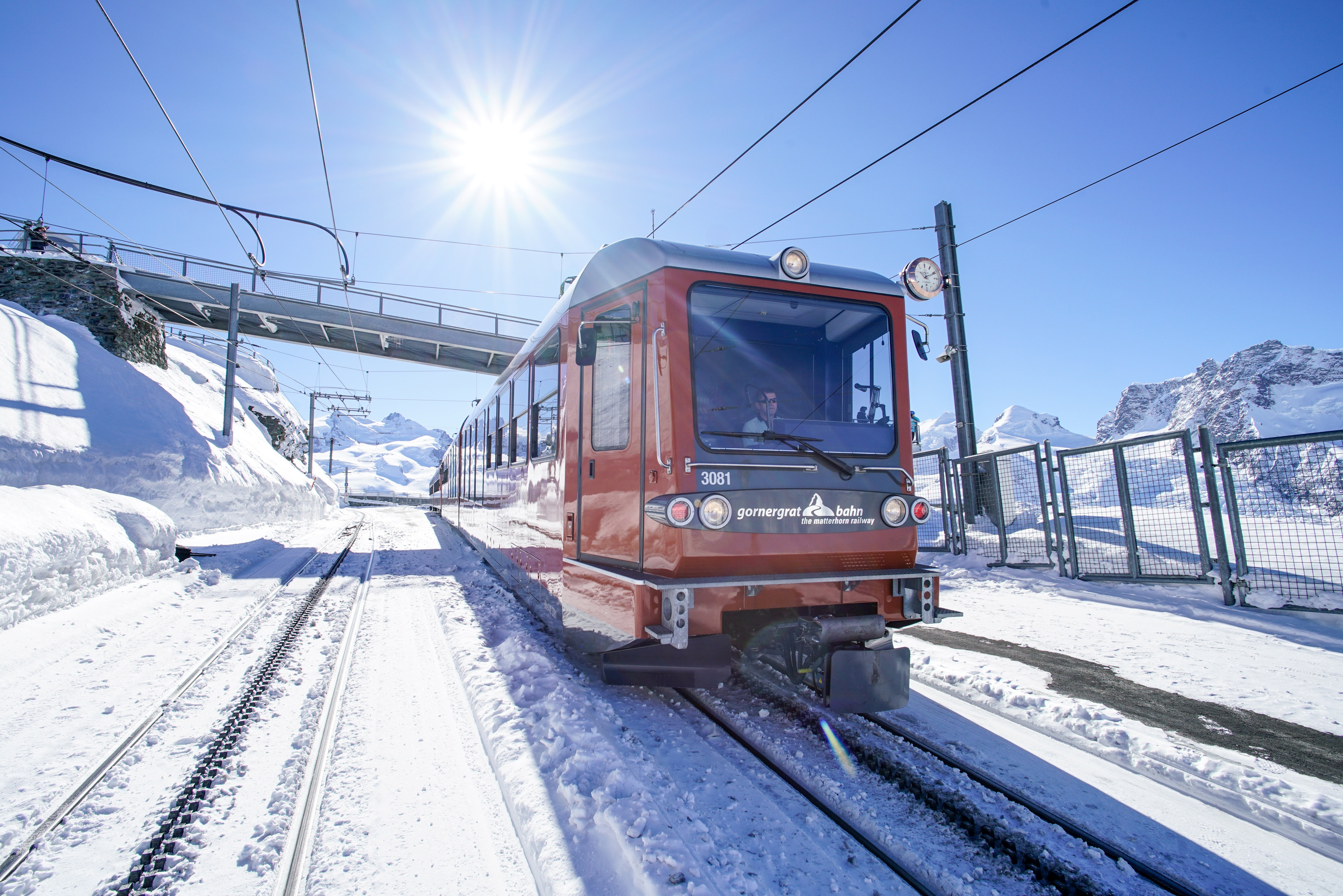 Über Gornergrat Bahn Gornergrat Bahn